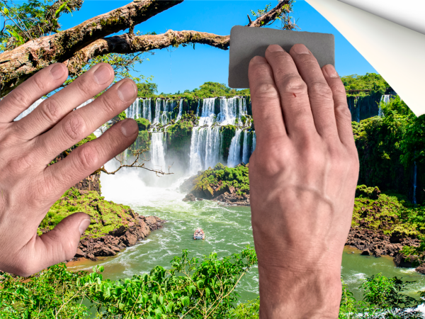 Fotomural Vinilo Cataratas de Iguazú