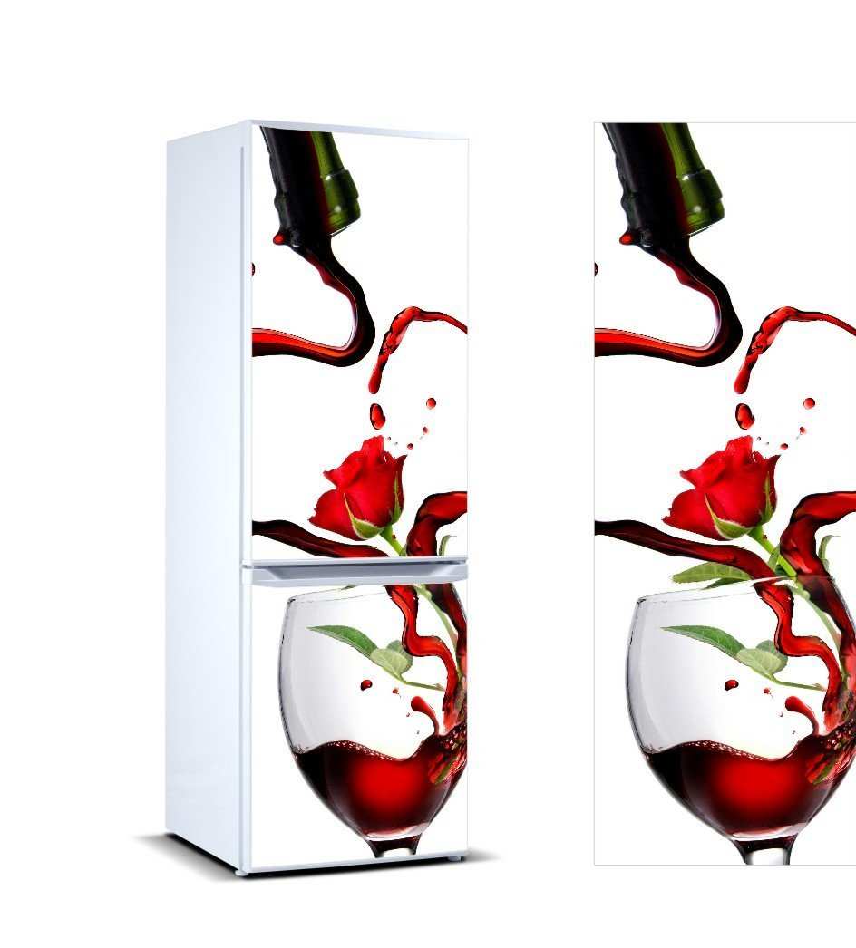 Oedim Vinilo Frigorífico Copa con Vino, 185x60cm, Vinilo Decorativo para  neveras, decoración para cocinas, Pegatina Nevera : : Hogar y  cocina