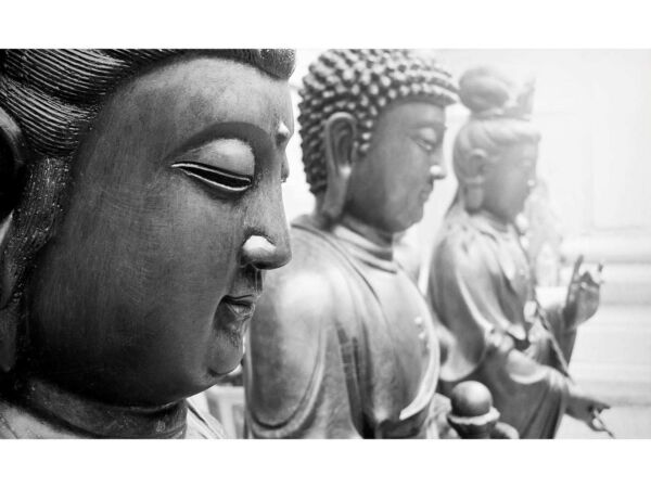 Cuadro pared Buda y cascada - Zen - Cuadros