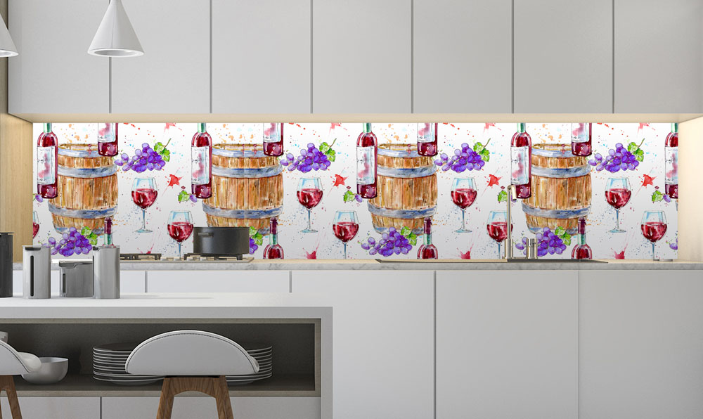 Panel pared cocina