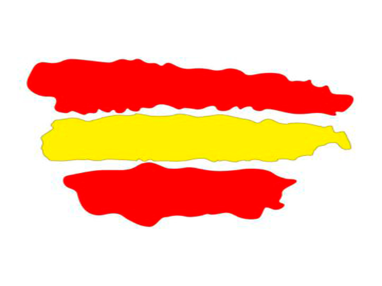 España Mapa Silueta Bandera de Vinilo Coche Furgoneta IPAD Pegatina  Ordenador