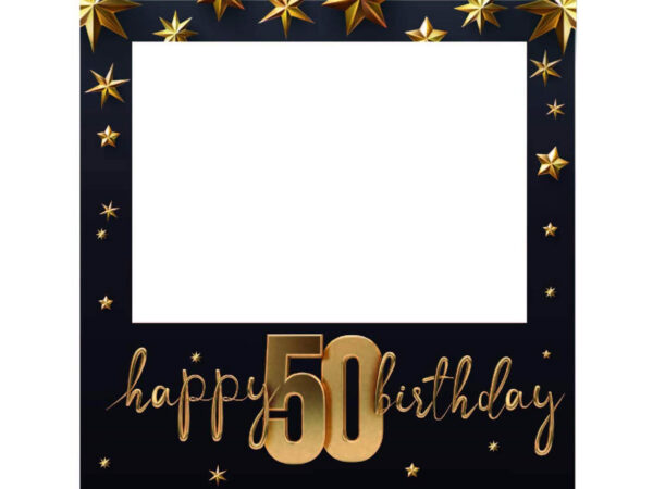 ▷ Photocall 50 cumpleaños