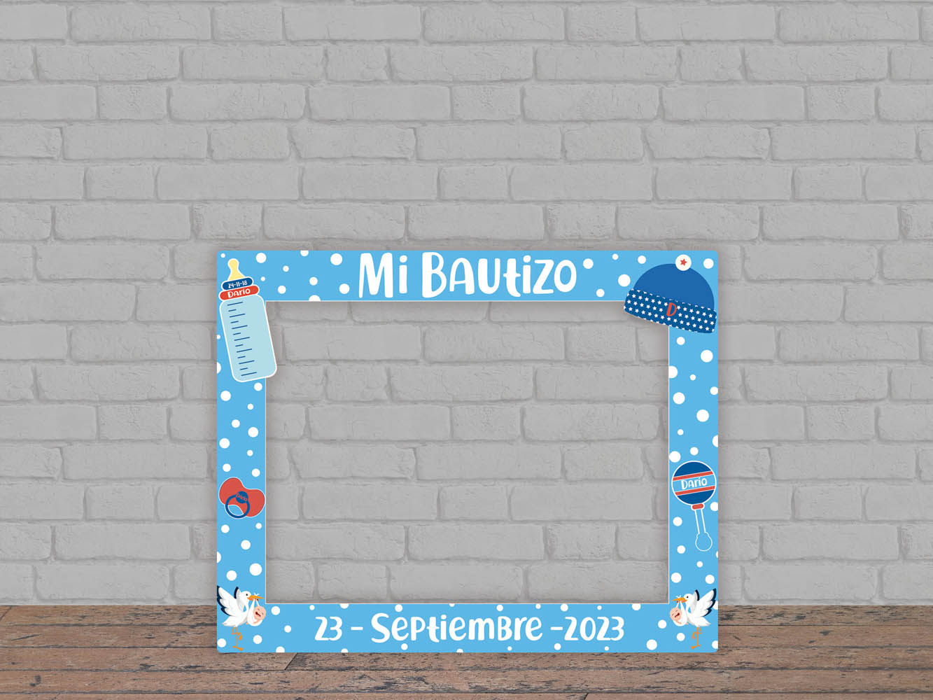doys on X: Photocall Marco para #Bautizo totalmente personalizado en  diferentes tamaños y colores con envío gratis #Photocall #Bautizo #FIESTA # bautizos #bautizoniño #bautizoniña    / X